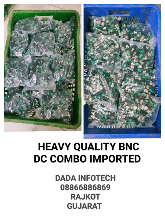 GREEN BNC CONNECTOR DC CONNECTOR COMBO uploaded by DADA INFOTECH on 8/10/2022