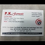 Business logo of P.k Garments 