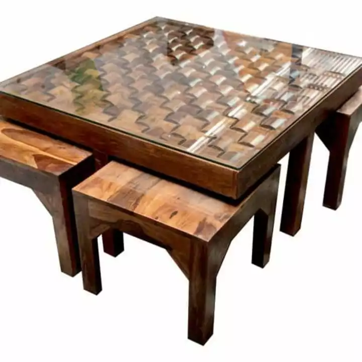 4 seater japani table uploaded by WOOD DECOR on 8/10/2022