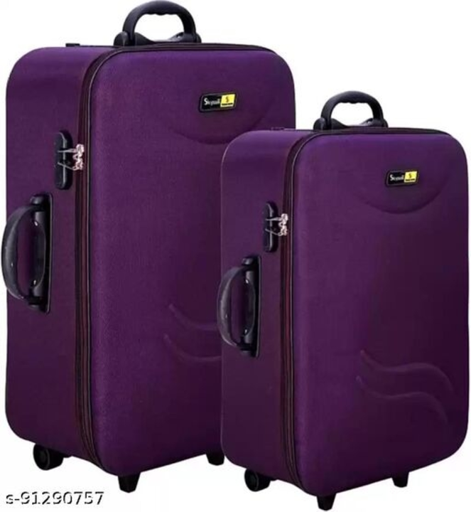 Soft Body Set of 2 Luggage - Set of 2 suitcase luggage bags - Purple
Name: Soft Body Set of 2 Luggag uploaded by business on 8/10/2022