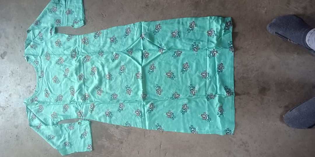Cotton kurti available at 119/-
99 pieces available only.

Hurry grab that...
Whatsapp me at
8460142 uploaded by business on 11/23/2020