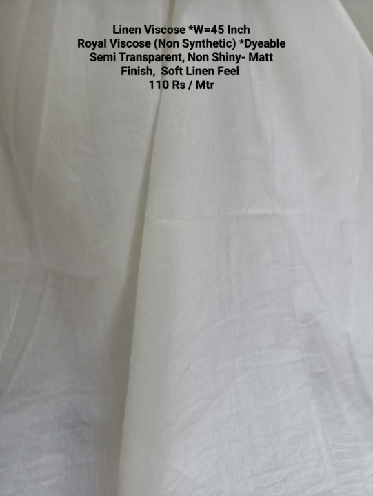 Linen Viscose Fabric  uploaded by business on 8/10/2022