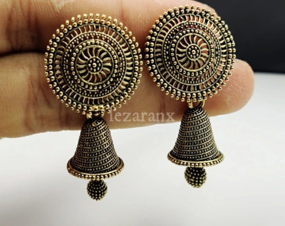 Small bell shaped dangle Earrings  uploaded by business on 8/10/2022