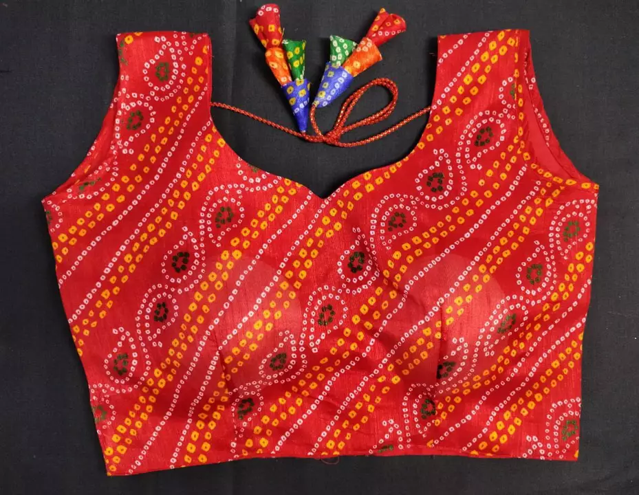 Bandhni Redymade blouse uploaded by VIJAYALAKSHMI CREATION on 8/10/2022