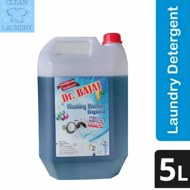 Detergent liquid for cloths washing. uploaded by GURUKRUPA CHEMICALS on 8/10/2022