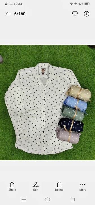 Cotton shirt manufacturer  delhi uploaded by Ss sourabh shirt on 8/10/2022