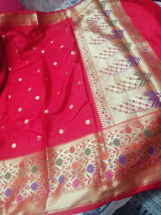 Post image Banarasi dyble semi katan silk sarees