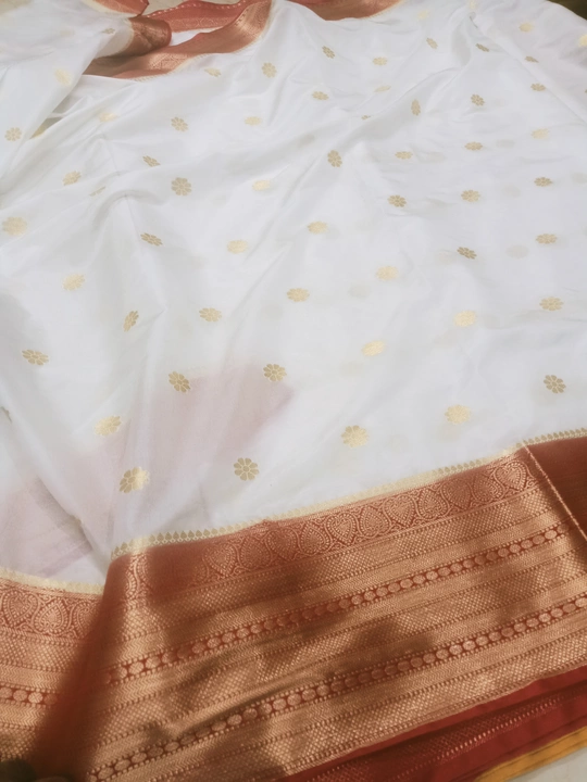 Dyble katan silk sarees  uploaded by Banarasi saree on 8/10/2022