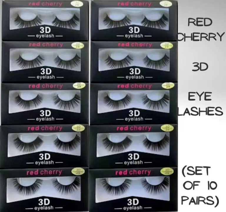 Red Cherry Eyelashes uploaded by Bulk Quality Cosmetics @ Best Prices on 8/10/2022