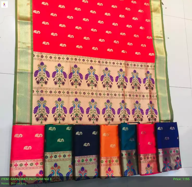 Paithani silk uploaded by business on 8/10/2022