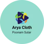 Business logo of Arya cloth