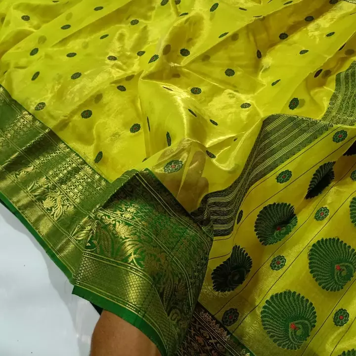 Chanderi handloom sarees uploaded by business on 8/10/2022