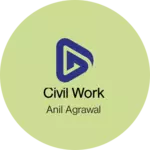 Business logo of Civil work