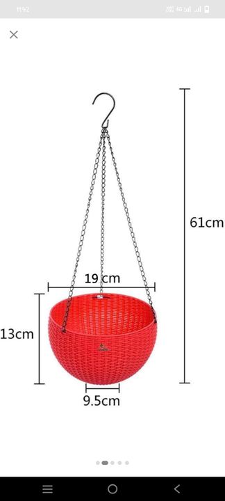 Post image I want 1200 Pieces of Hanging pot with chain Weekly Requirement..