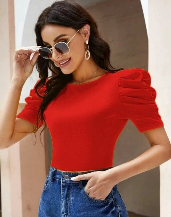 Post image It's a trendy top, very elegant, fits best and looks very stylish.