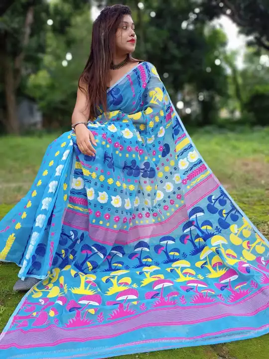 Post image Best quality handmade sarees