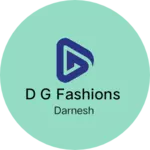 Business logo of D G fashions