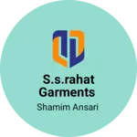 Business logo of S.S.RAHAT GARMENTS