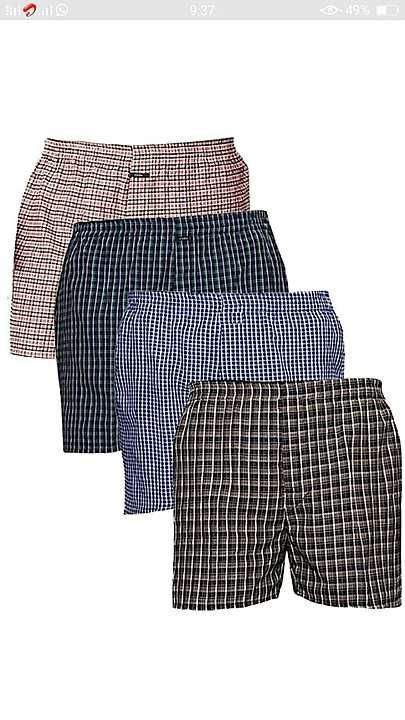Checked shorts  uploaded by SS Enterprises on 11/23/2020