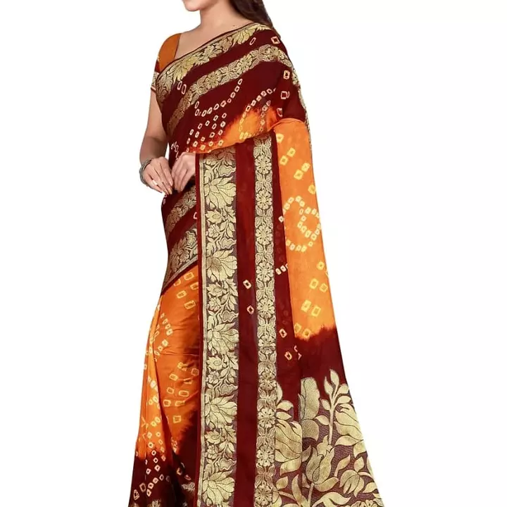 Post image We are manufacturer in wholesale of Bandhani Saree with beautiful colours since Last 25 years.