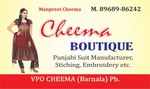 Business logo of Cheema boutique