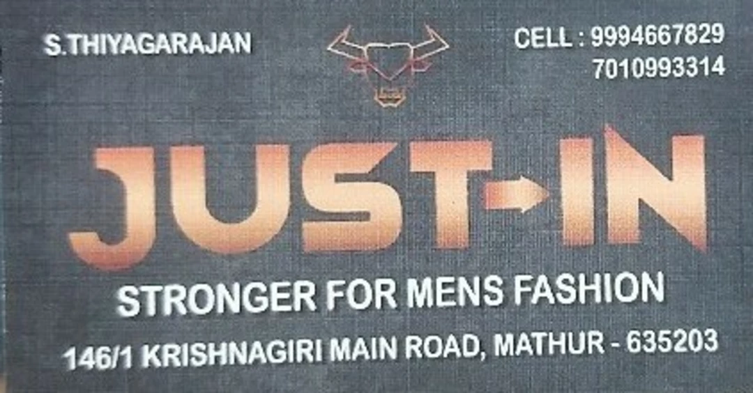 Post image Just in mens wear has updated their profile picture.