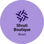 Business logo of Shruti boutique