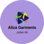 Business logo of Aliza garments