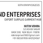 Business logo of Nd enterprises