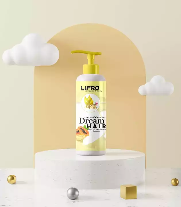 Dream Hair Papaya With Vanilla Milk Shampoo  uploaded by  MSQ Lifro Products on 8/11/2022