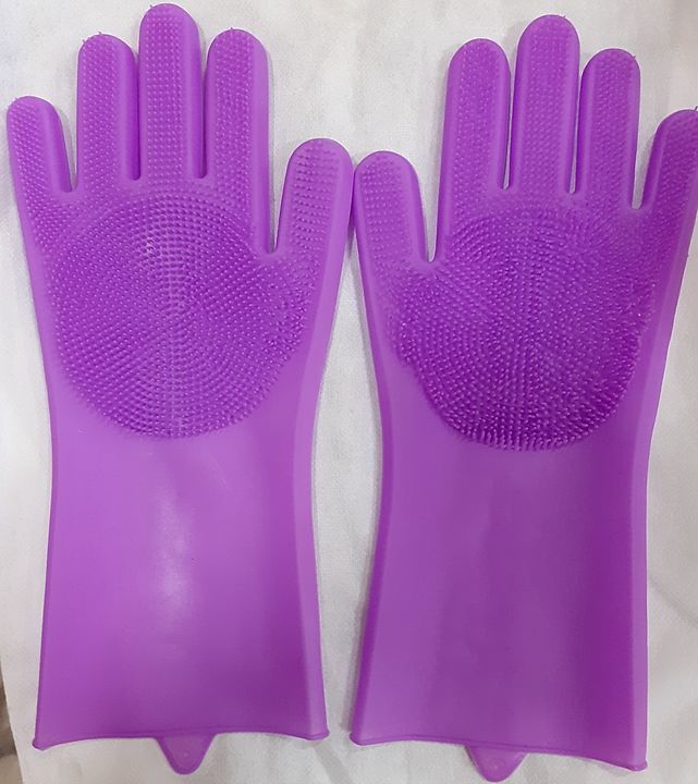 Dishwasher silicon gloves uploaded by business on 11/23/2020