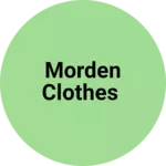 Business logo of Morden clothes