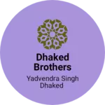 Business logo of Dhaked brothers enterprises
