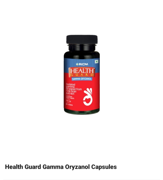 Health guard gamma oryzanul capsule uploaded by Dhansri wondar rcm business shop on 8/11/2022