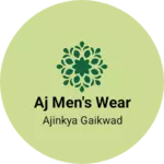Business logo of Aj men's Wear