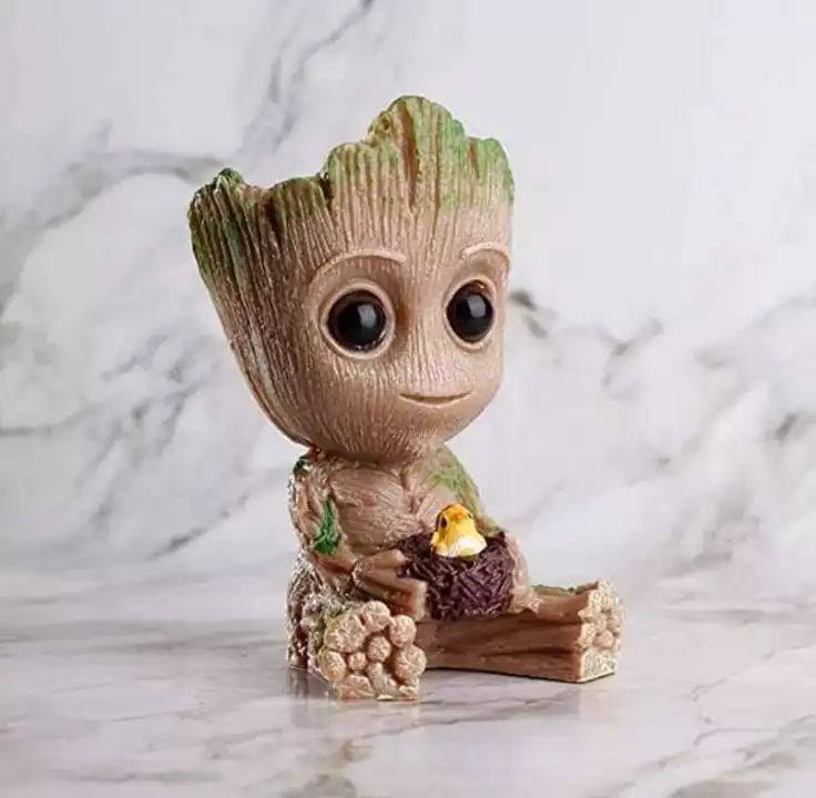 Baby groot planter uploaded by Mandora Creations on 8/12/2022