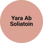 Business logo of Yara ab soliatoin