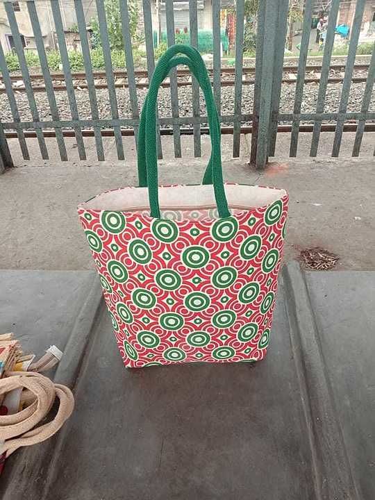 Post image We also manufacture export quality Laminated jute bag for our Morden society....