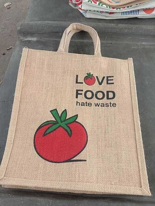Printed jute bag uploaded by Manali Trading  on 6/22/2020