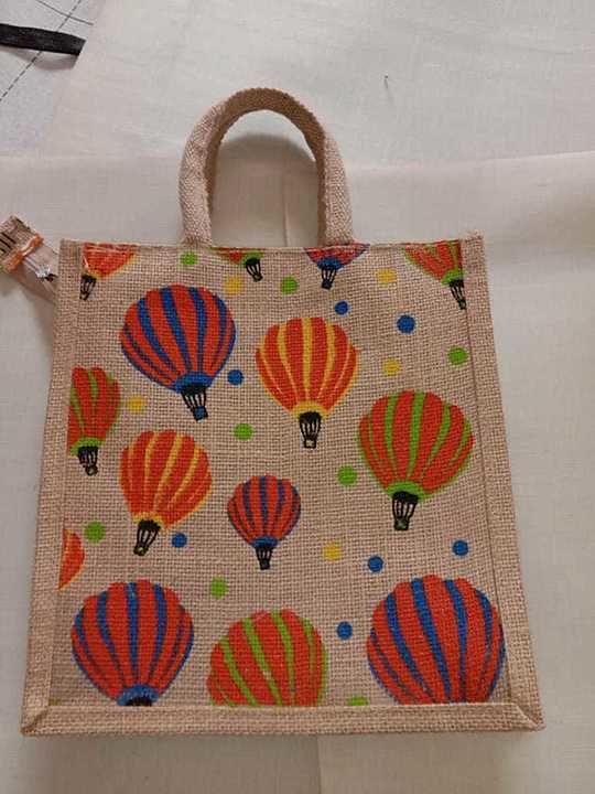 Printed Laminated jute bag  uploaded by business on 6/22/2020
