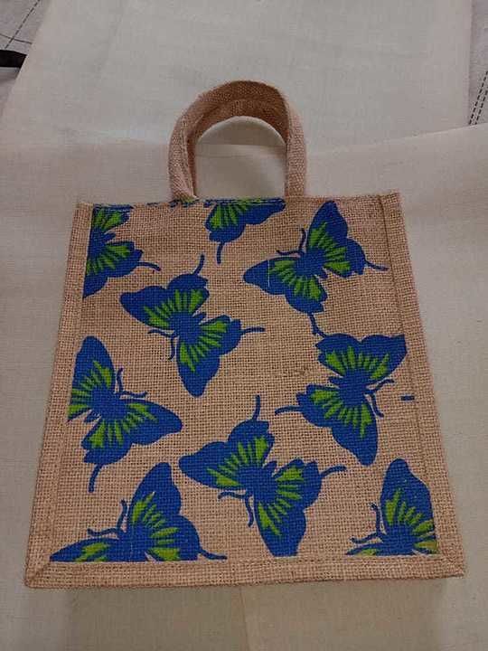 Printed Laminated jute bag uploaded by business on 6/22/2020