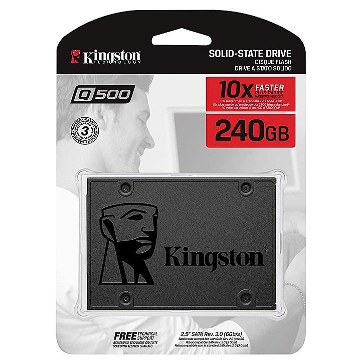 Kingston Q500 240GB SATA 2.5 SSd uploaded by business on 11/24/2020