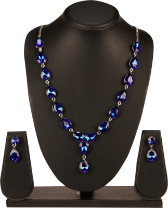 Post image Alloy Jewel Set
Color :Blue
Color Code :Blue
Model Number :RA141
Sales Package Id :NECKLACE with EARING
Type :Earring &amp; Necklace Set
Base Material :Alloy
Plating :Rhodium