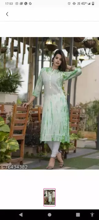 Kurti  uploaded by business on 8/12/2022