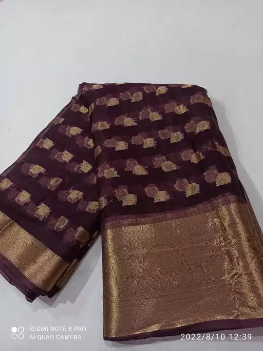 Post image 🥳pure Organza Fabric Saree 🥻
💃🏻 😎 Acid Colour Matching Chart 😍
🥳 Specialy Jaipur Hand Dye 
💃🏻 New fancy meenakari jari viving all over saree 🥻as shown in Pic
🥳 Runing Colour heavy jari Matching Blouse 👚
*💃🏻price-Book now watsap 8003280563
*💃🏻 BE AWARE OF REPLICA AND DUPLICATE PRODUCTS FORWARD WITH ORIGINAL PHOTO*