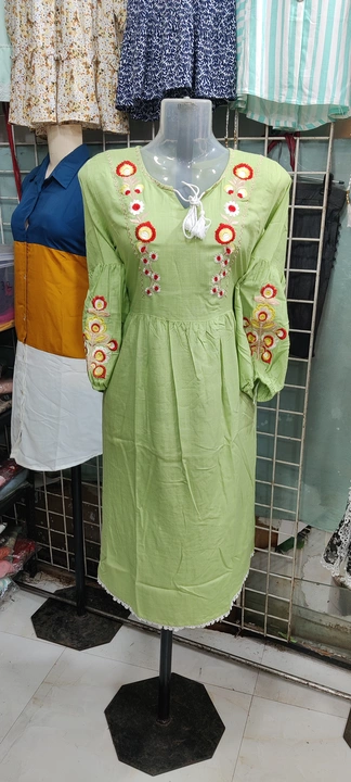 Nazra Embroidery kurti uploaded by business on 8/12/2022