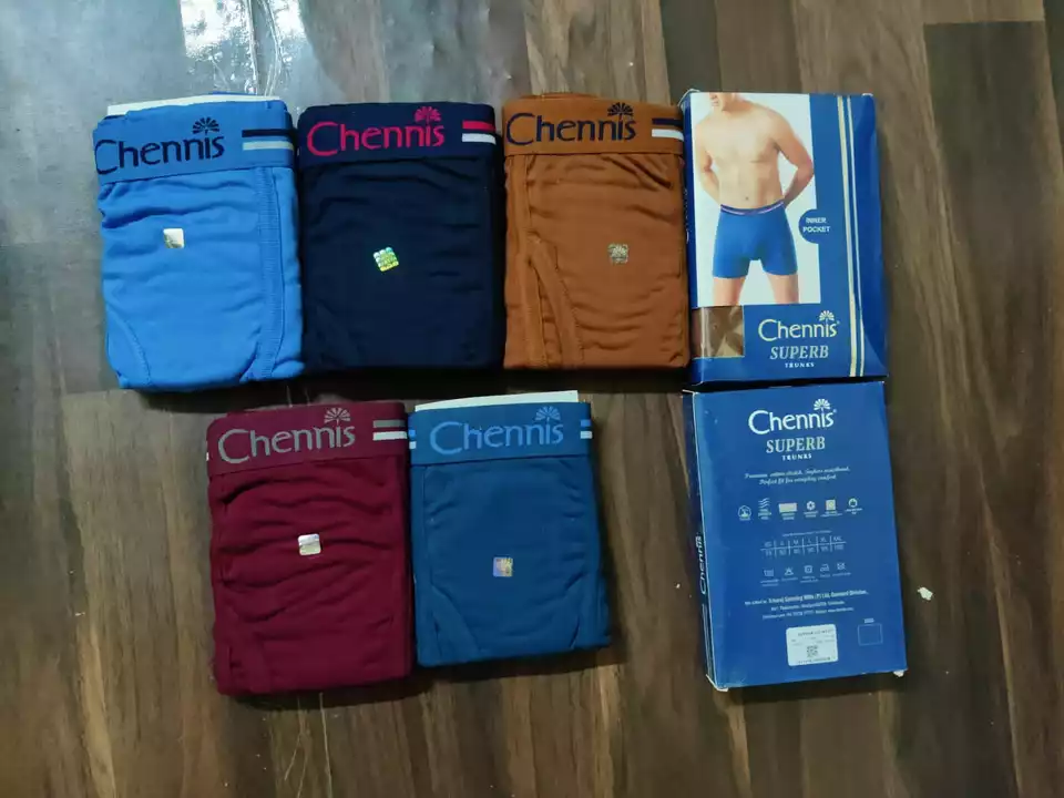 🪃.BRANDED MEN'S 🩲 TRUNKS .🪃.1*1 RIB FABRIC .🪃.200 GSM .🪃VIP COLOURS .🪃 80,85,90,95 CMS uploaded by business on 8/13/2022