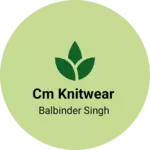 Business logo of CM Knitwear