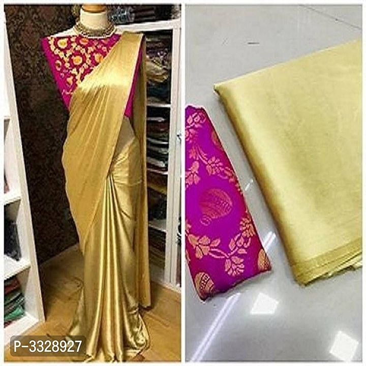 Satin saree collection uploaded by business on 11/24/2020