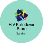Business logo of H v kalledevar store